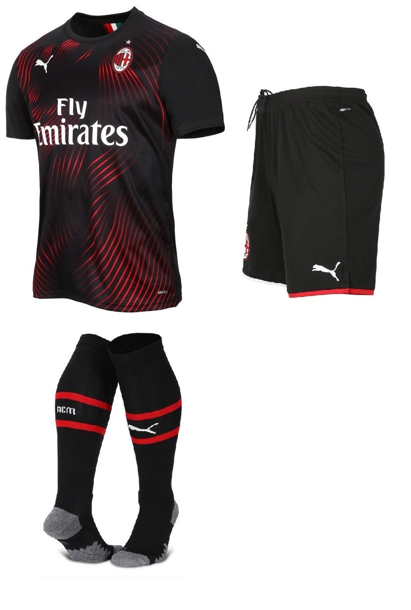 Kit adulto oficial Puma Milan 2019 2020 III jogador