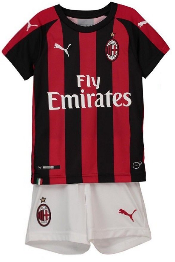 Kit infantil oficial Puma Milan 2018 2019 I jogador
