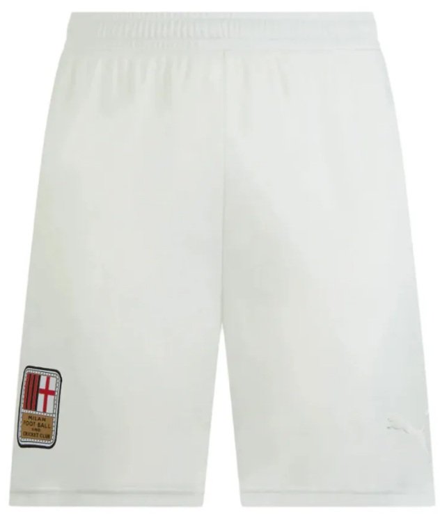 Calção Milan 2024 2025 Puma oficial Especial branco