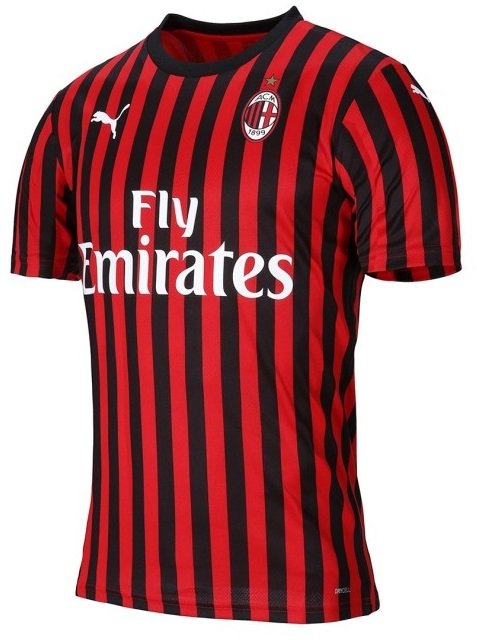 Camisa oficial Puma Milan 2019 2020 I jogador 