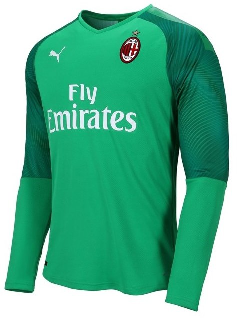 Camisa oficial Puma Milan 2019 2020 I Goleiro manga comprida
