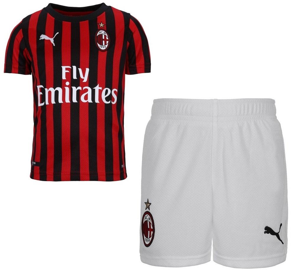 Kit infantil oficial Puma Milan 2019 2020 I jogador