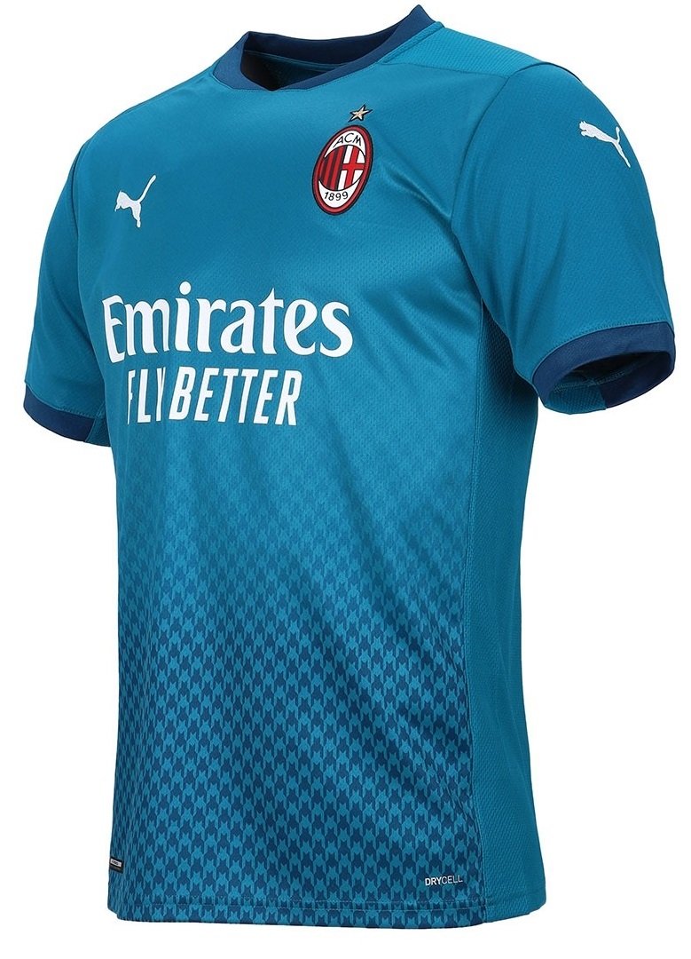 Camisa oficial Puma Milan 2020 2021 III Jogador
