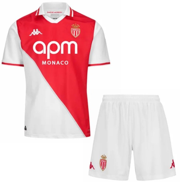 Kit infantil I Monaco 2024 2025 Kappa oficial 