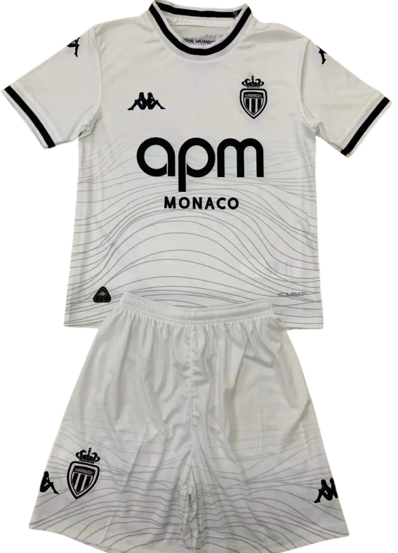 Kit infantil III Monaco 2024 2025 Kappa oficial 