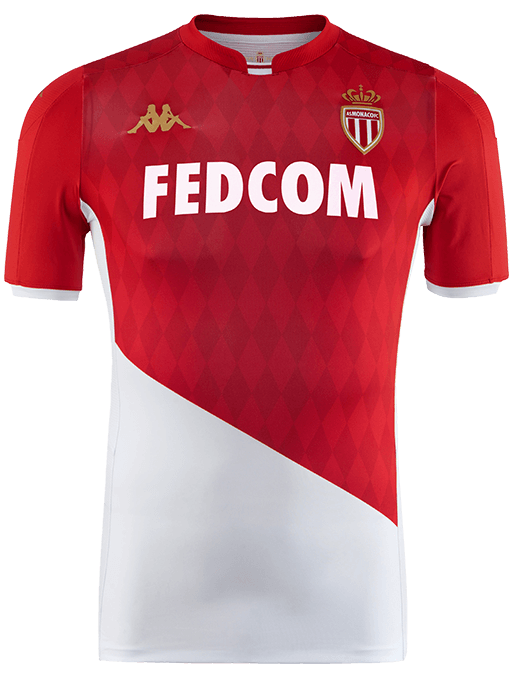 Camisa oficial Kappa Monaco 2019 2020 I jogador