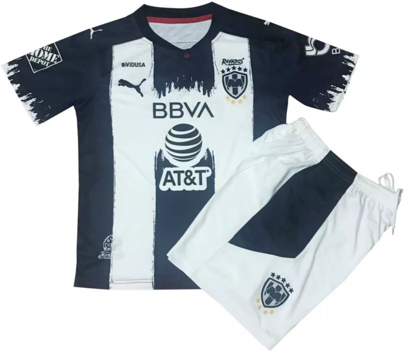 Kit infantil oficial Puma Monterrey 2020 2021 I Jogador
