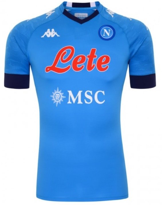 Camisa oficial Kappa Napoli 2020 2021 I jogador