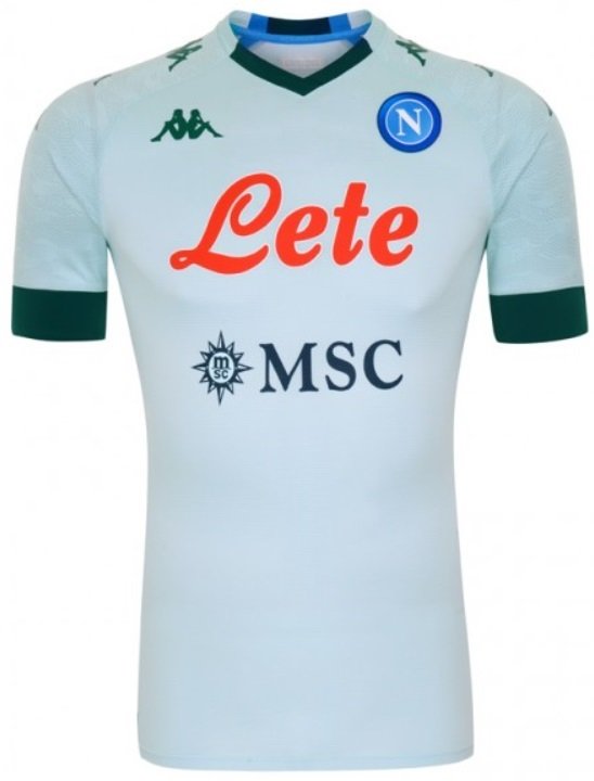 Camisa oficial Kappa Napoli 2020 2021 II jogador