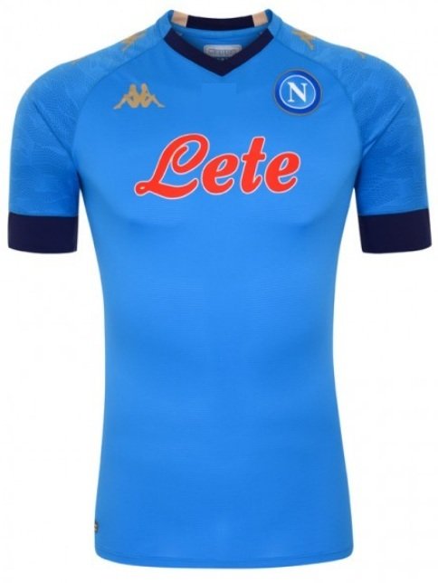 Camisa oficial Kappa Napoli 2020 2021 Europa League