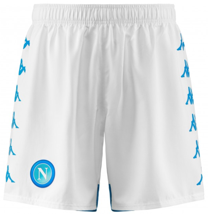 Calção oficial Kappa Napoli 2018 2019 I jogador