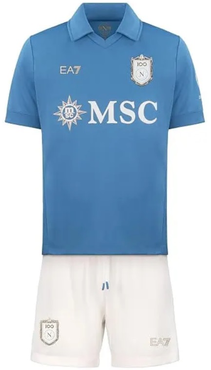 Kit infantil I Napoli 2026 2027 EA7 oficial 