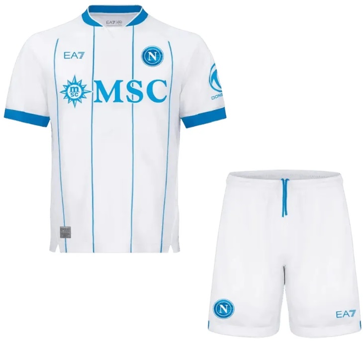 Kit infantil II Napoli 2026 2027 EA7 oficial 