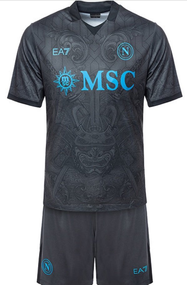 Kit infantil III Napoli 2024 2025 EA7 oficial 