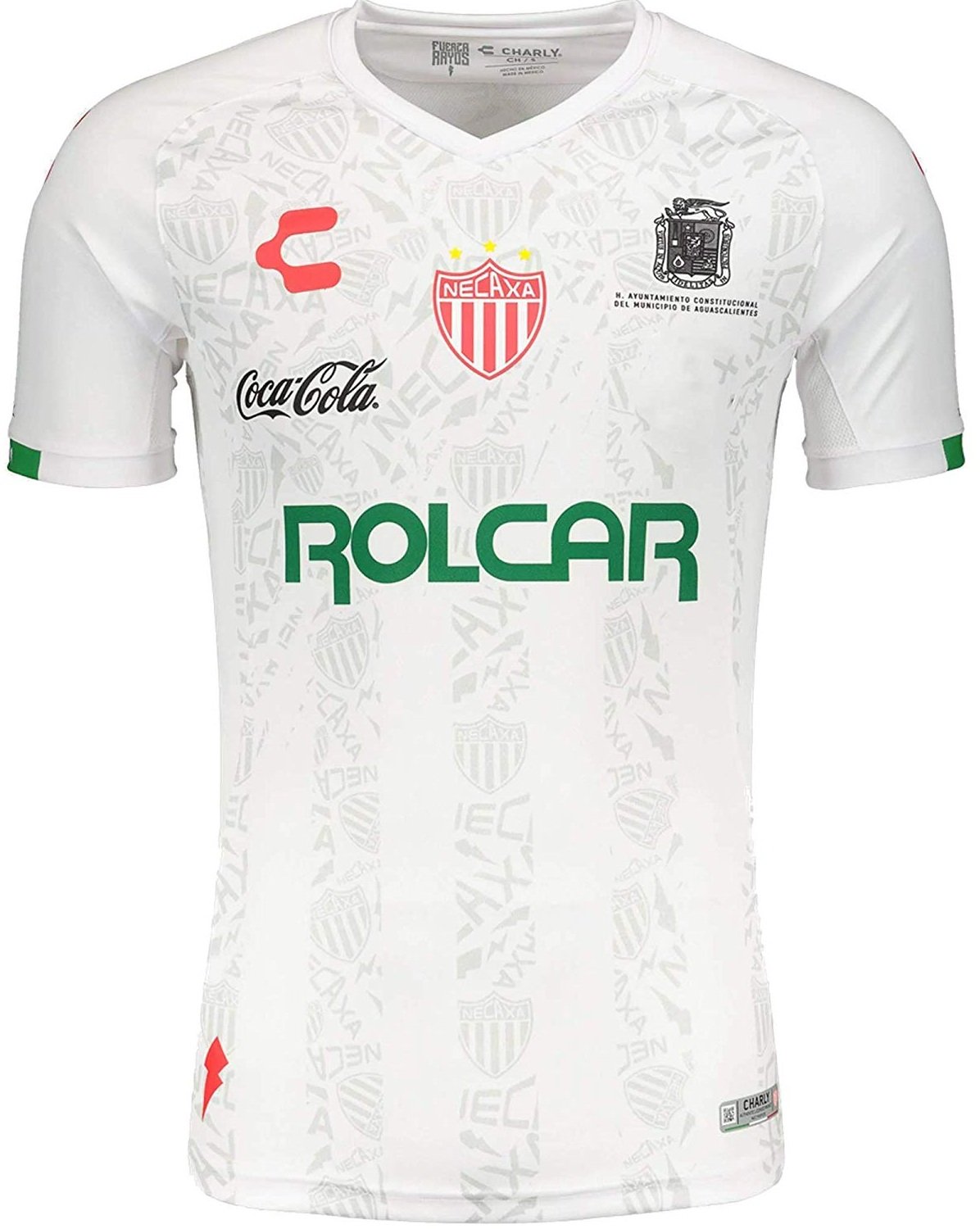 Camisa oficial Charly Necaxa 2019 2020 I jogador