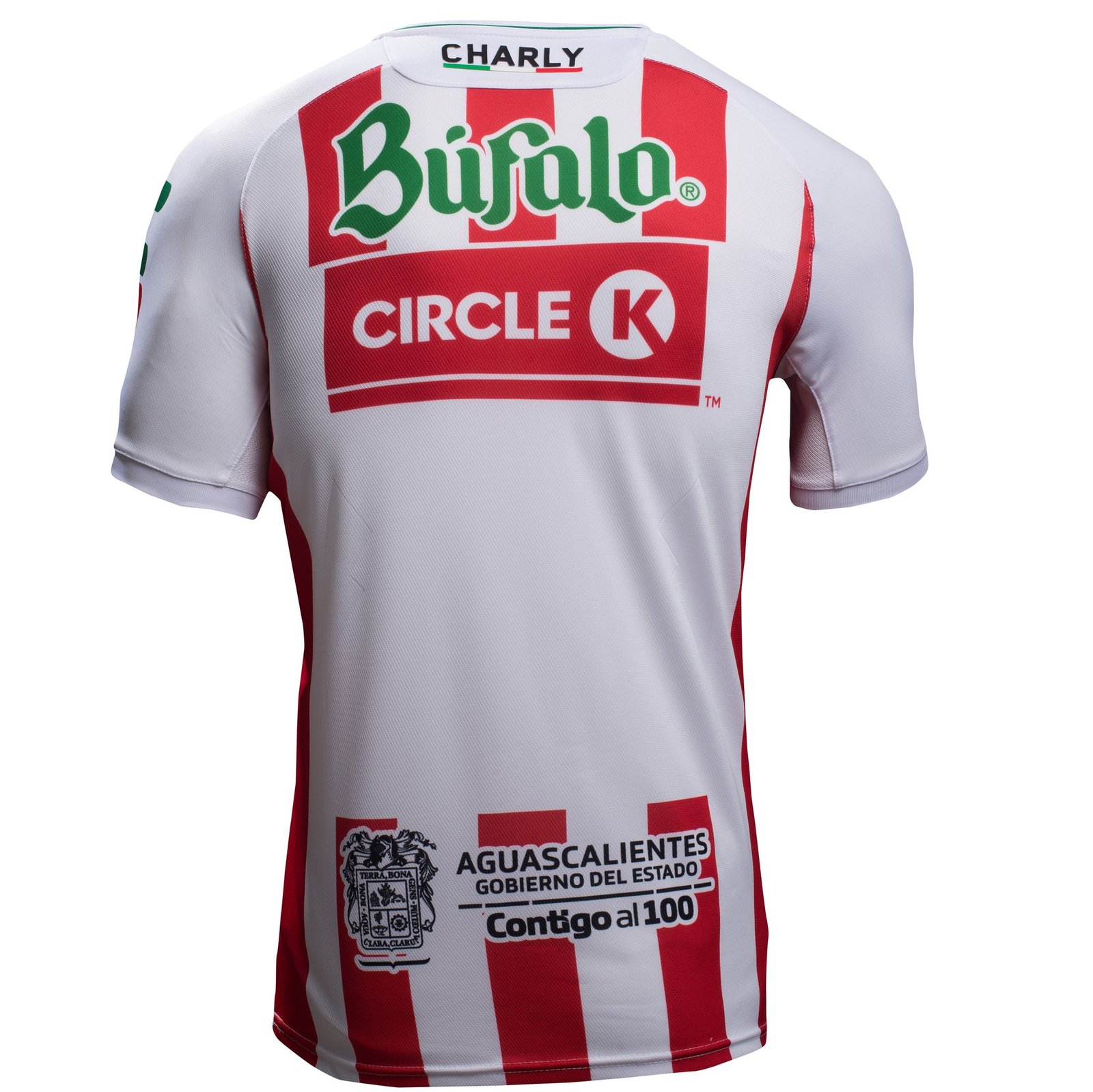 Camisa oficial Charly Necaxa 2018 2019 I jogador
