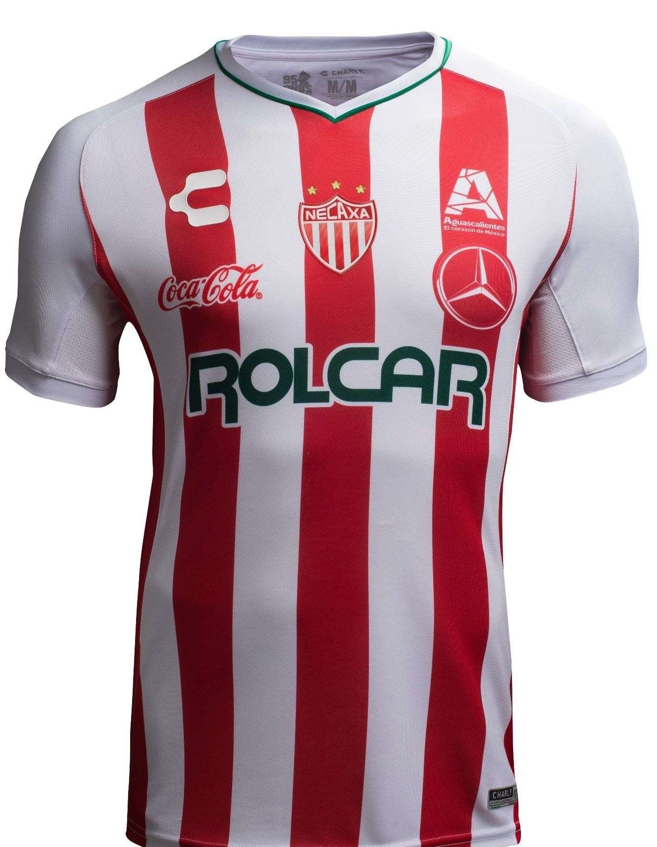 Camisa oficial Charly Necaxa 2018 2019 I jogador