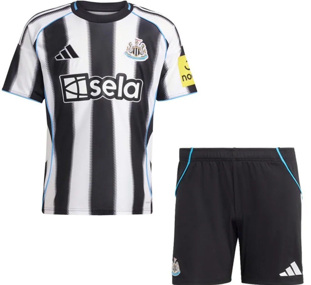 Kit infantil I Newcastle United 2025 2026 Adidas oficial 