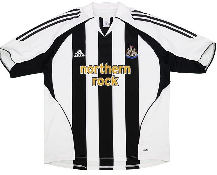 Camisa retro Adidas NewCastle United 2005 2006 I jogador