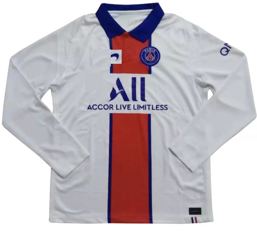 Camisa PSG 2020 2021 II Away  jogador manga comprida