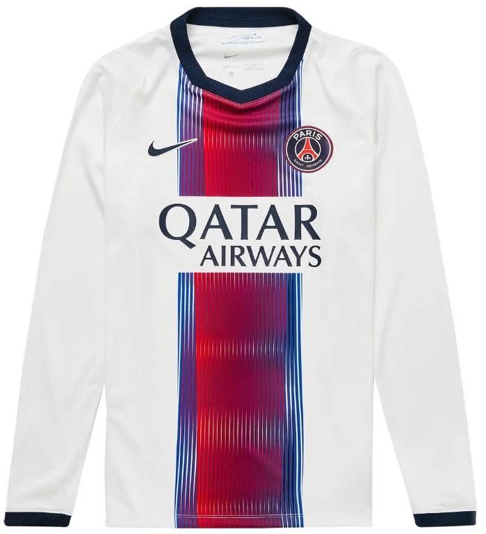 Camisa II PSG 2026 2027 Away Manga Comprida