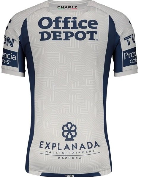 Camisa oficial Charly Pachuca 2020 2021 I jogador Camisa oficial Charly Pachuca 2020 2021 I jogador