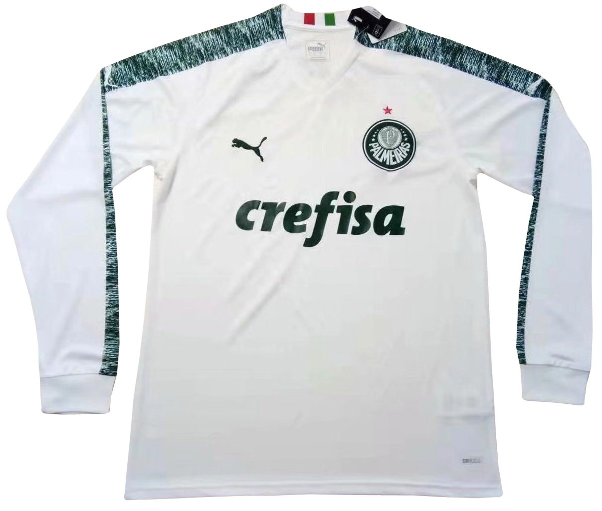 Camisa oficial Puma Palmeiras 2019 II jogador manga comprida