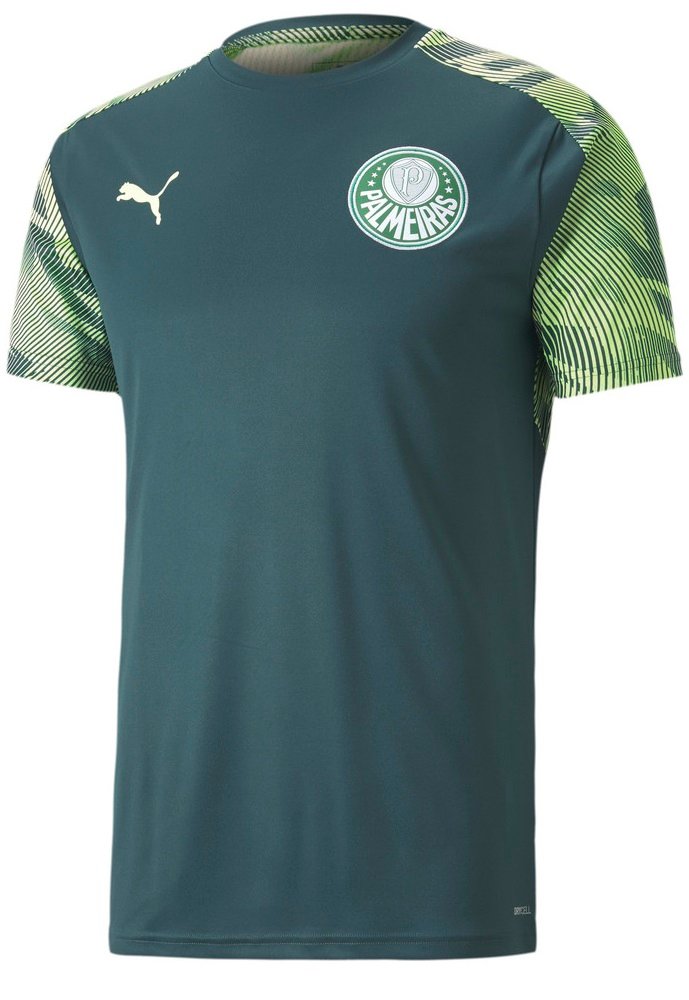 Camisa de treino oficial Puma Palmeiras 2020 verde