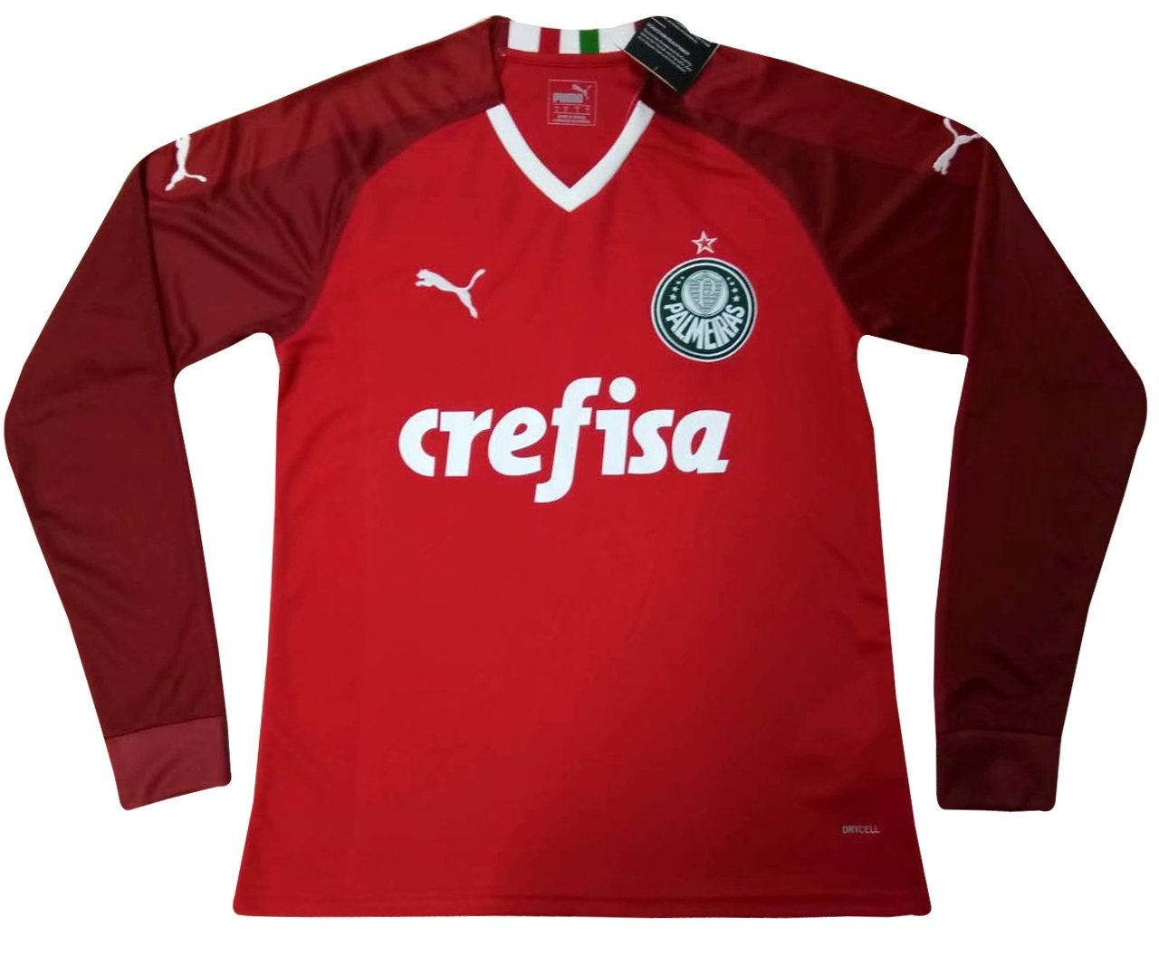 Camisa oficial Puma Palmeiras 2019 II Goleiro manga comprida
