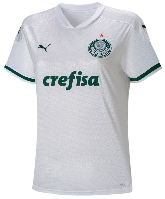 Camisa feminina oficial Puma Palmeiras 2020 II