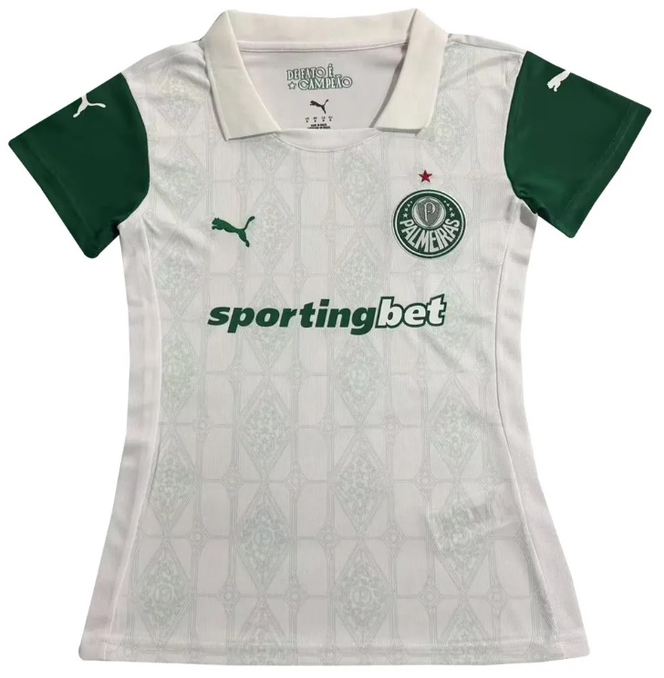 Camisa Feminina II Palmeiras 2025 Puma oficial 