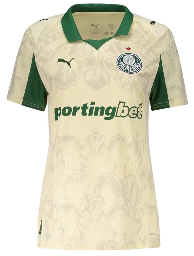 Camisa Feminina Palmeiras 2025 Puma oficial Kidsuper