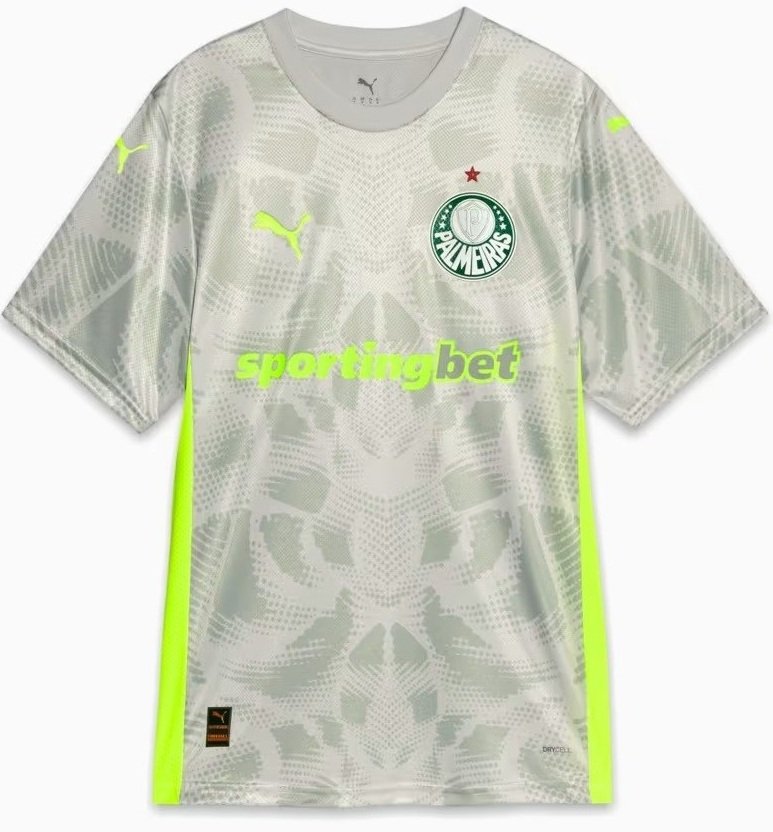 Camisa Goleiro II Palmeiras 2025 Puma oficial 