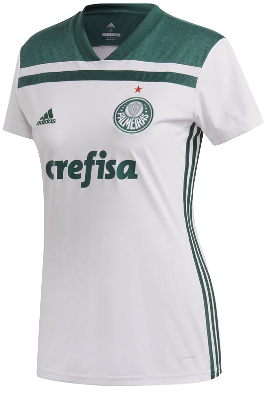 Camisa feminina oficial Adidas Palmeiras 2018 II