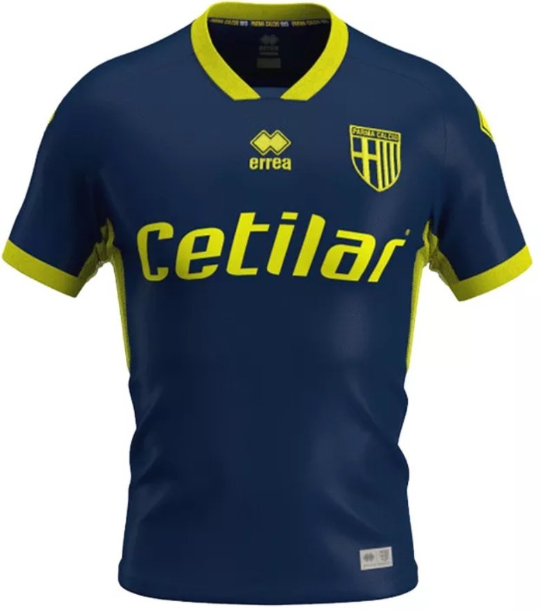Camisa oficial Errea Parma 2020 2021 II jogador 