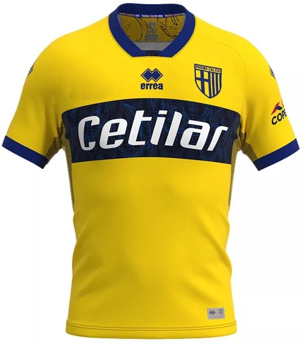 Camisa oficial Errea Parma 2020 2021 III jogador 