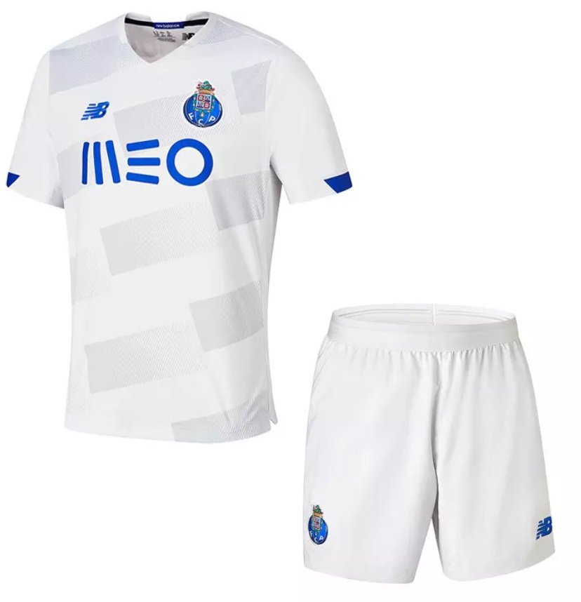 Kit infantil oficial New Balance Porto 2020 2021 III jogador
