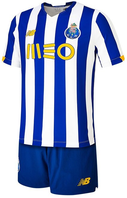 Kit infantil oficial New Balance Porto 2020 2021 I jogador