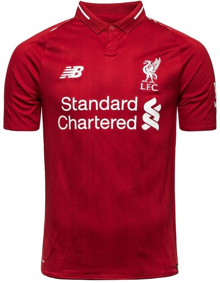 Camisa oficial New Balance Liverpool 2018 2019 I jogador