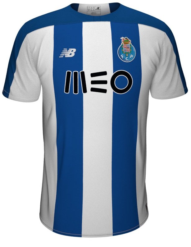 Camisa oficial New Balance Porto 2019 2020 I jogador