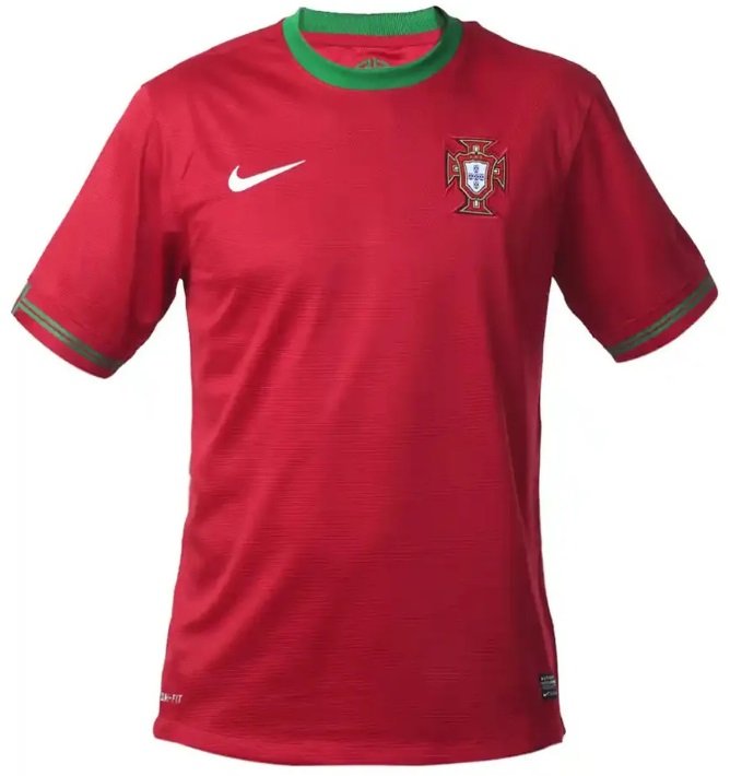 Camisa I Seleção de Portugal 2012 Home retro