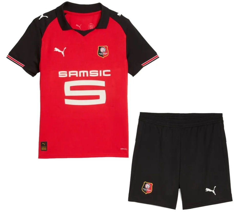 Kit infantil I Rennes 2025 2026 Puma oficial