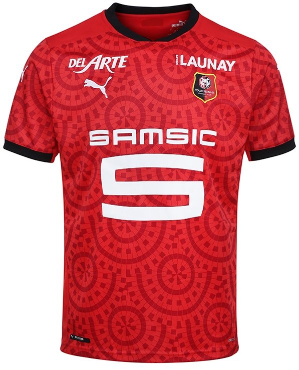 Camisa oficial Puma Rennes 2020 2021 I jogador