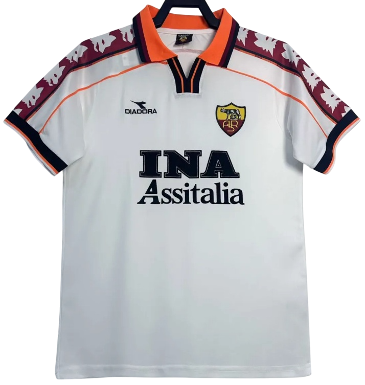 Camisa II Roma 1998 1999 Retro Diadora