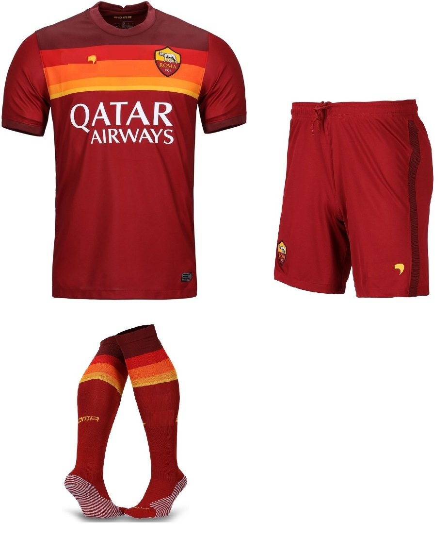 Kit adulto Roma 2020 2021 I Home jogador