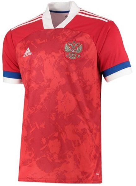Camisa oficial Adidas seleção da Rússia 2020 2021 I jogador