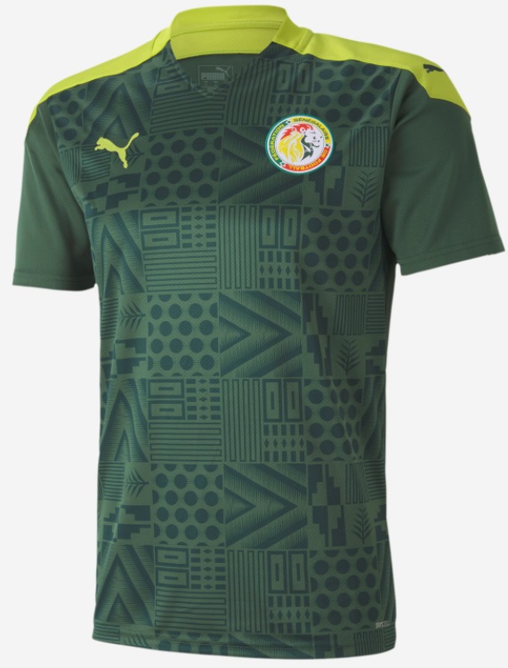 Camisa oficial Puma seleção do Senegal 2020 2021 II Jogador
