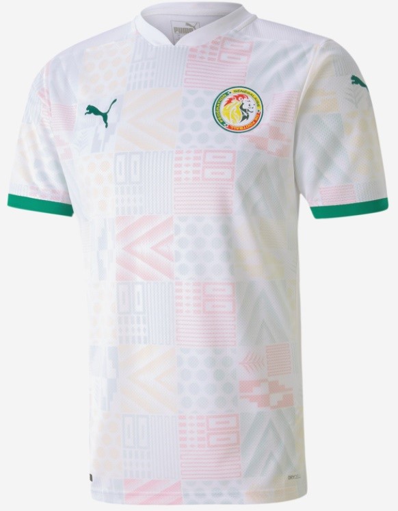 Camisa oficial Puma seleção do Senegal 2020 2021 I Jogador