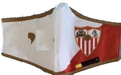 Mascara personalizada Sevilla 2020 2021 Branca