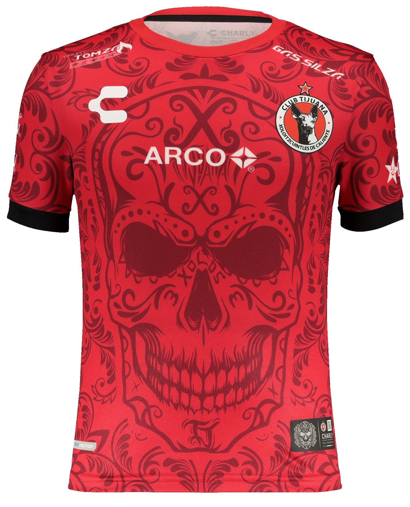 Camisa oficial Charly Tijuana 2020 2021 Edição Especial